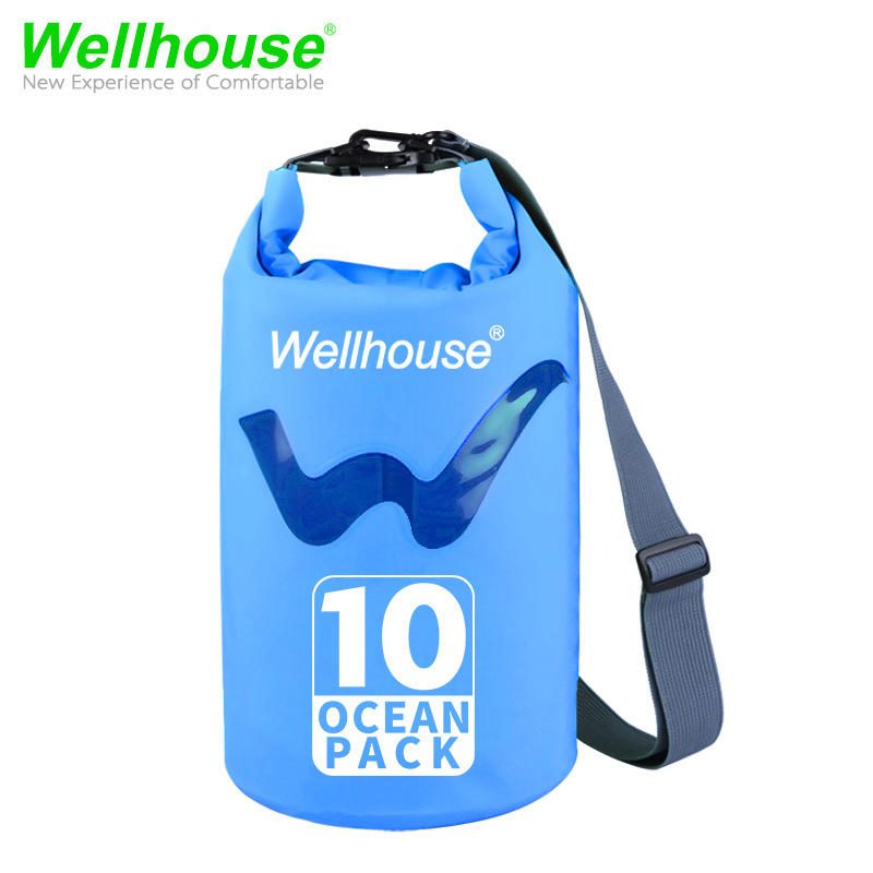 Vodotesný vak Wellhouse 10L na outdoor a pláž