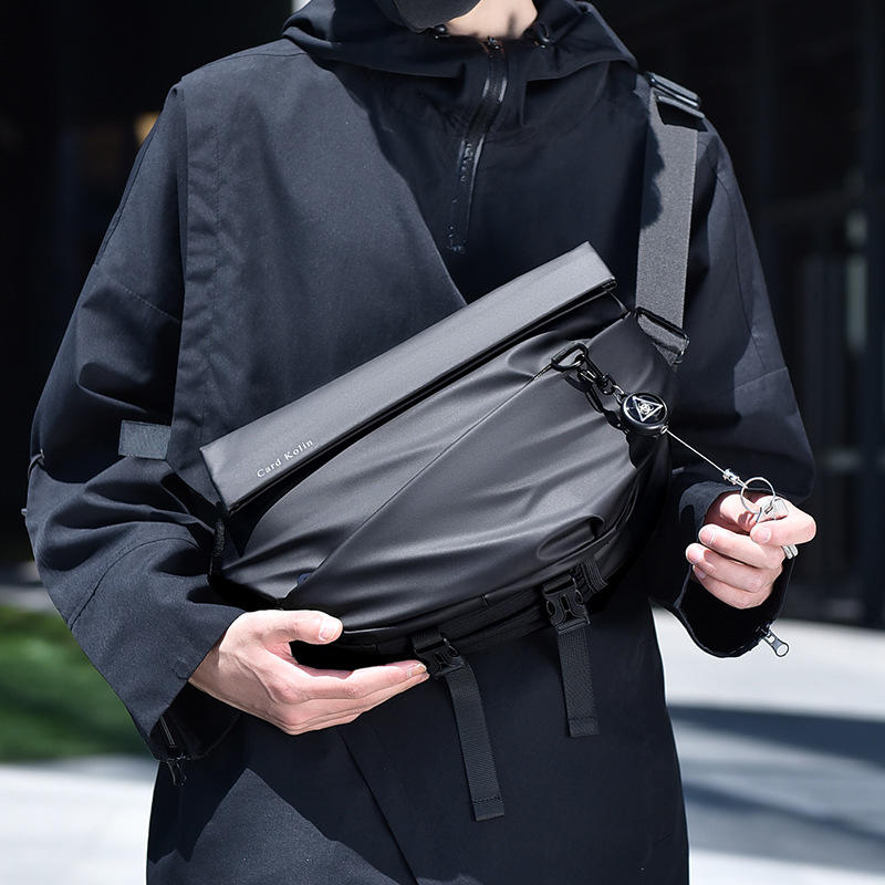 Pánska taška na hrudník a crossbody na bicykel veľká