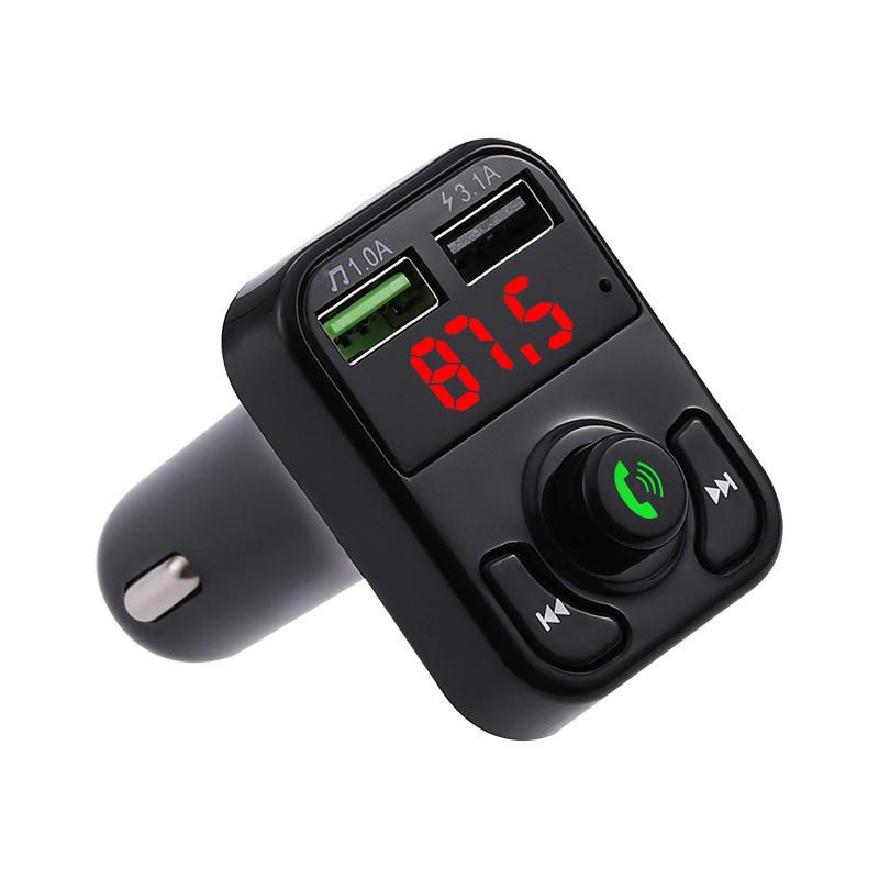 Bluetooth FM vysielač autonabíjačka MP3 prehrávač X3 X8